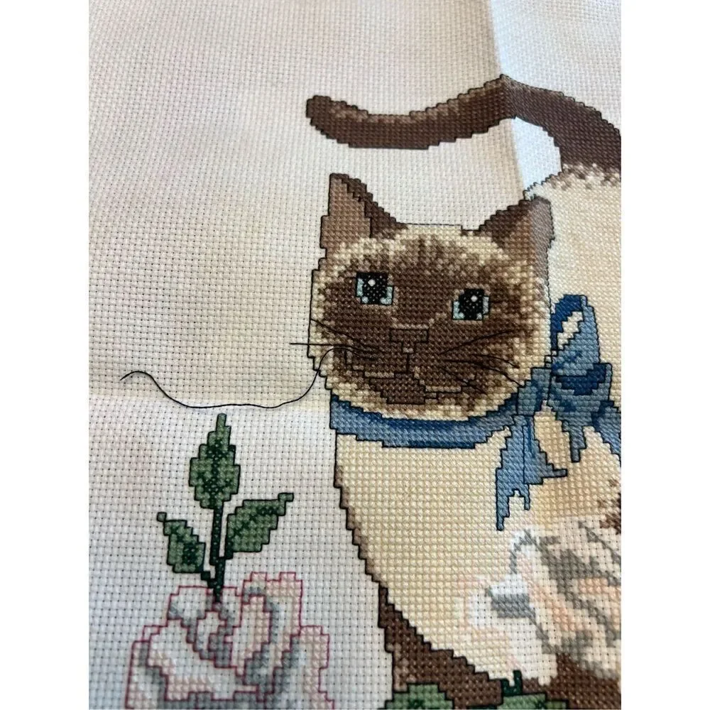 Golden Bee Vintage Cross Stitch